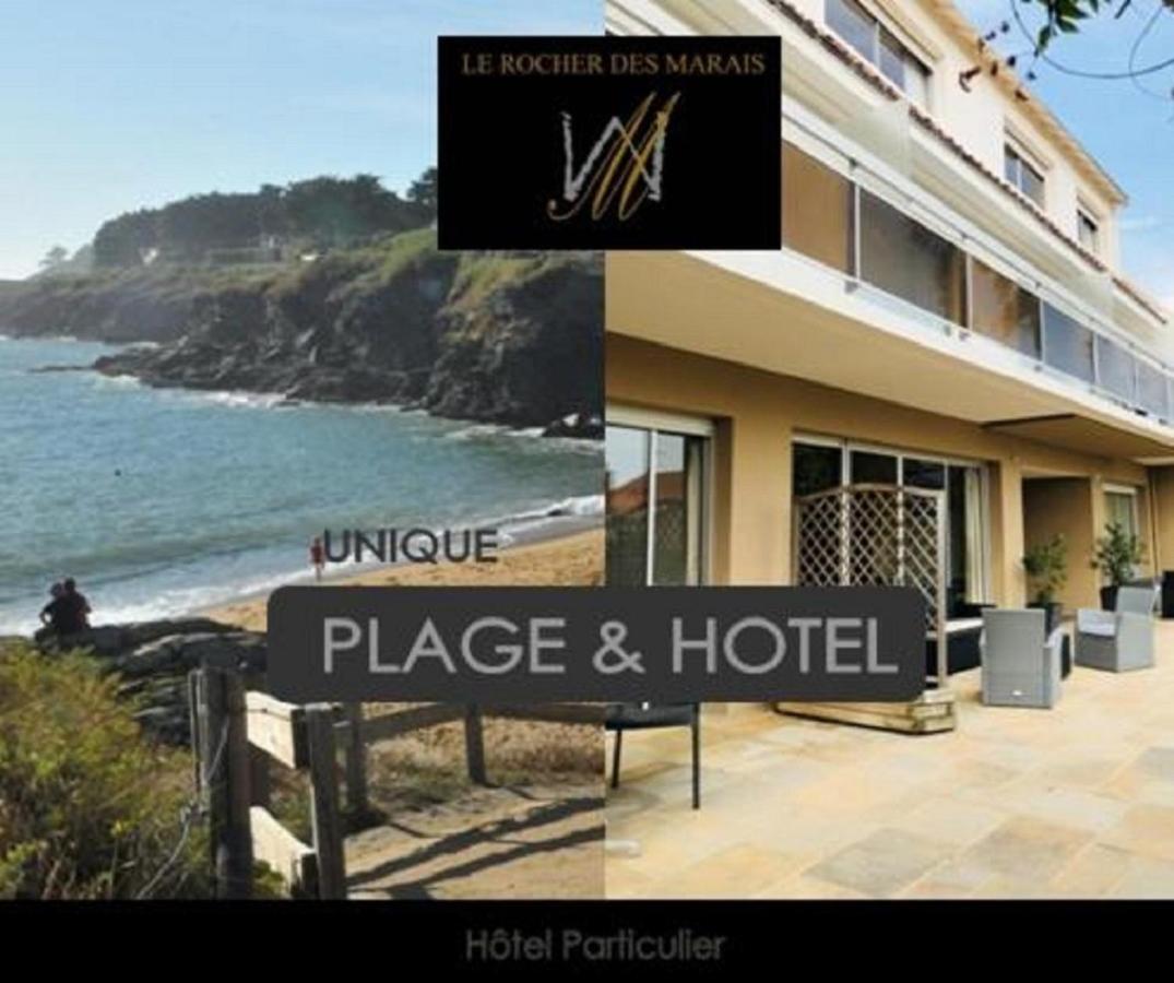 Hotel Particulier Le Rocher Des Marais "Proximite Plage & Vue Mer Pour Certains Hebergements" Pornic Eksteriør bilde